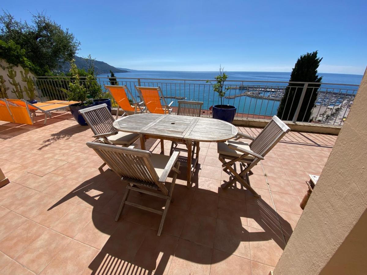Villa L'Ensoleillee Vue Panoramique Mer, 250 M De La Plage Et Du Centre Ville Menton Exterior foto